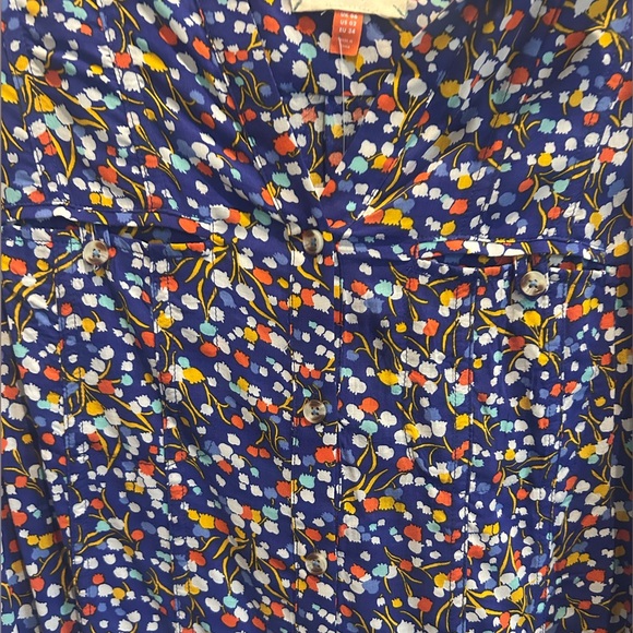 NWT!! Anthropologie 9 of 52 Conversations Pop Potpourri Colloquial Buttondown - Picture 5 of 11